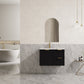 Miami Wall Hung Matte Black Vanity 600-1500mm