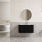 Miami Wall Hung Matte Black Vanity 600-1500mm