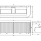 Avalon Matte White Curved Wall Hung Vanity + Blanc White Stone Top 600-1800mm