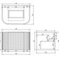 Avalon Matte White Curved Wall Hung Vanity + Blanc White Stone Top 600-1800mm