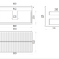 Eden Prime Oak Wall Hung Fluted PVC Vanity 600-1500mm