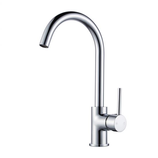 Aquaperla Round Standard Kitchen Sink Mixer Tap