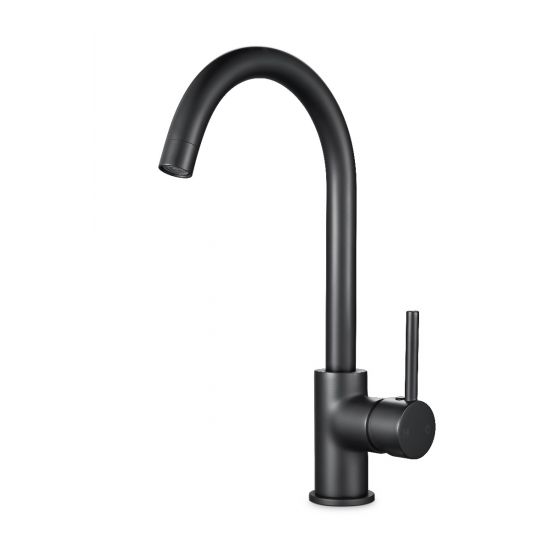 Aquaperla Round Standard Kitchen Sink Mixer Tap