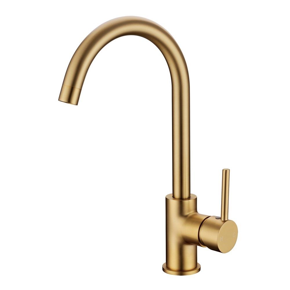 Aquaperla Round Standard Kitchen Sink Mixer Tap