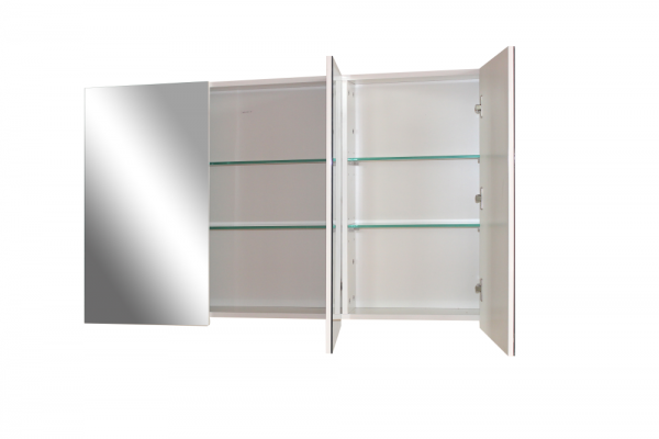 Unicasa Mercio Gloss White Shaving Cabinet 450-1200mm