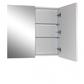 Unicasa Mercio Gloss White Shaving Cabinet 450-1200mm