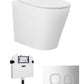 Alzano Wall Face Pan R&T Inwall Cistern Set