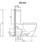 Deluso Rimless Toilet
