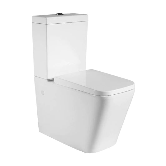 Qubist Square Wall Faced Toilet Suite