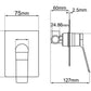 Aquaperla Rushy Wall Mixer