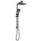 Aquaperla 10'' Right Angle Round Shower Station Top Inlet