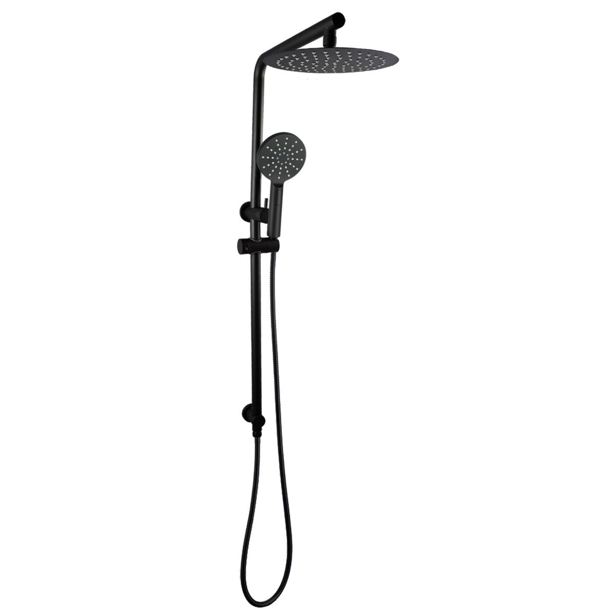 Aquaperla 10'' Right Angle Round Shower Station Top Inlet