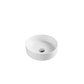 Unicasa Spin 35 Ceramic Basin Gloss White