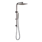 Aquaperla 10" Square Shower Station Top Water Inlet