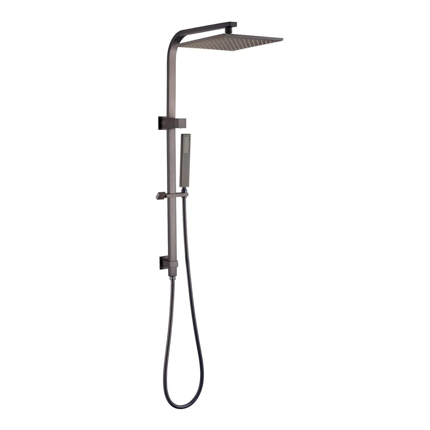 Aquaperla 10" Square Shower Station Top Water Inlet