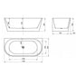 Verona BTW Bathtub 1500/1700 NF