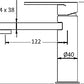 Vetto Short Basin Mixer