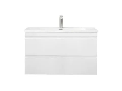 Dover Gloss White Wall Hung Vanity 600-1800mm