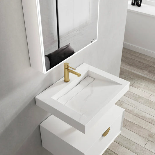 Moonlight Solid Surface Basin 600-1500mm