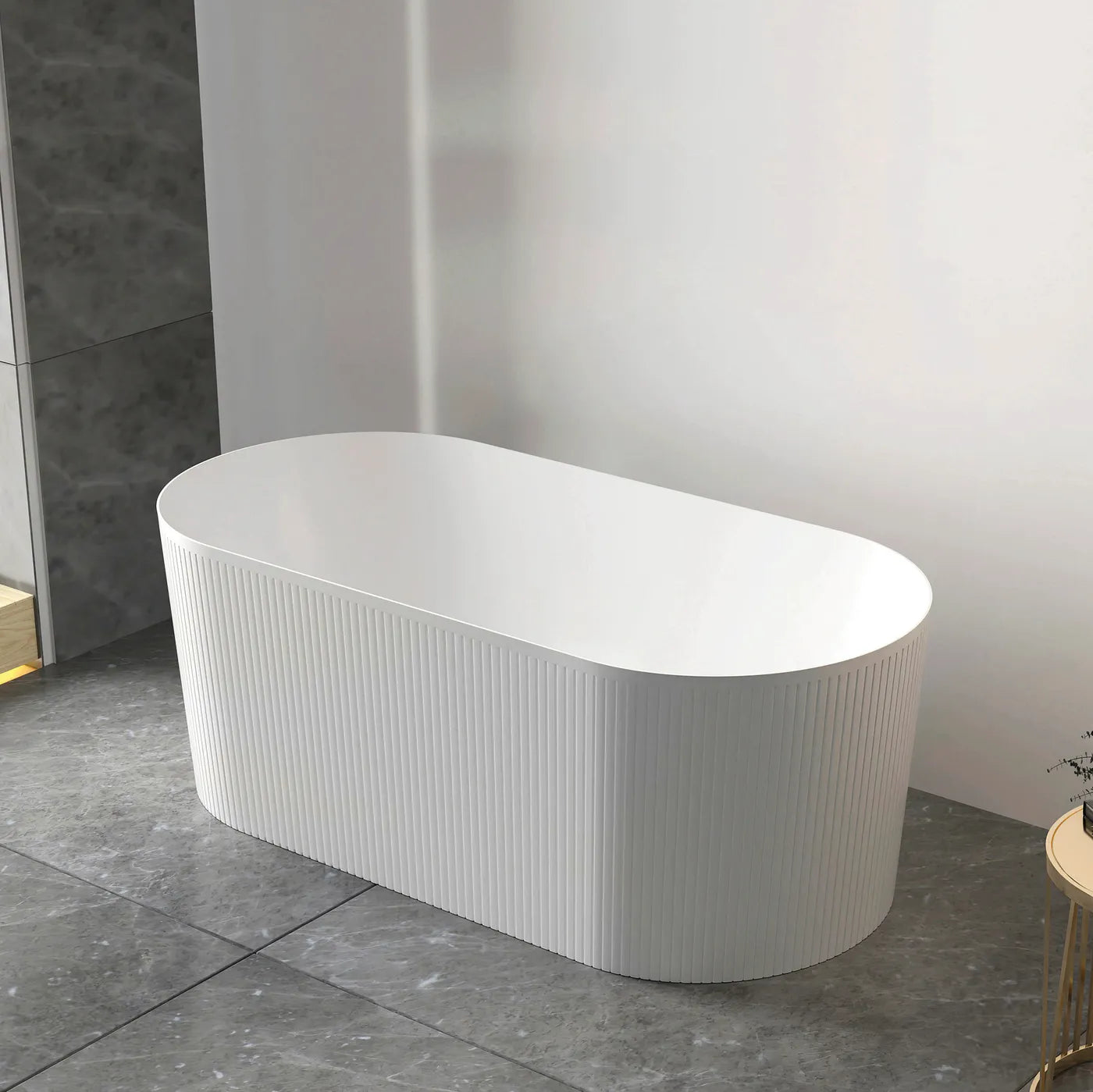 Noosa Gloss White 1500mm Freestanding Bath