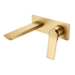 Aquaperla Rushy Square Wall Mixer with Spout
