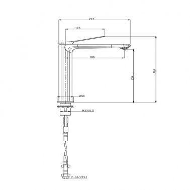 Aquaperla Rushy Tall Basin Mixer