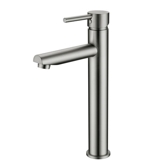 Pentro Brushed Nickel Tall Basin Mixer